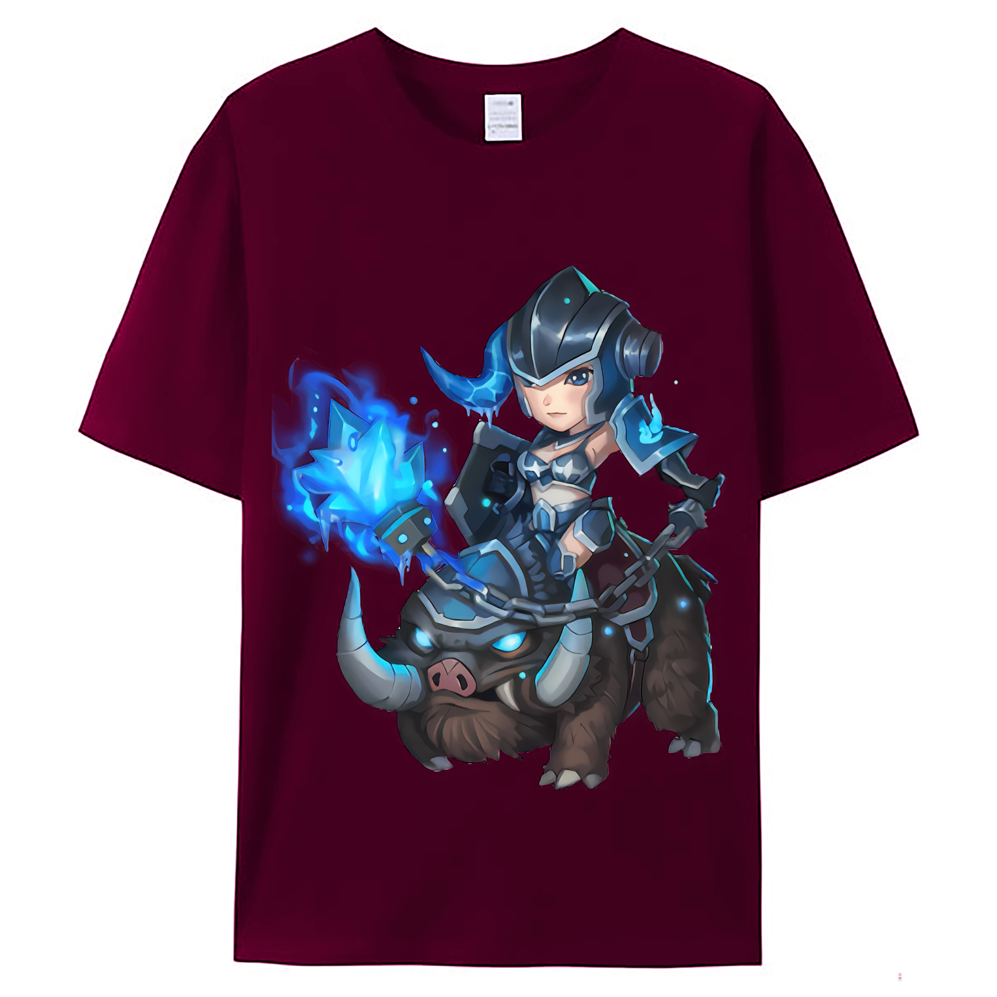 （画像用） リーグ・オブ・レジェンド League of Legends LOL レディースカジュアルプリントTシャツ（綿100％）